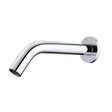 RAK Compact Modern Wall Mounted Round Theta Infra Red Basin Mixer Tap - Chrome - RAKCOM902C