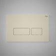 RAK Ecofix Modern Rectangular Dual Flush Plates - Matt Greige - FSRAKPPL006505