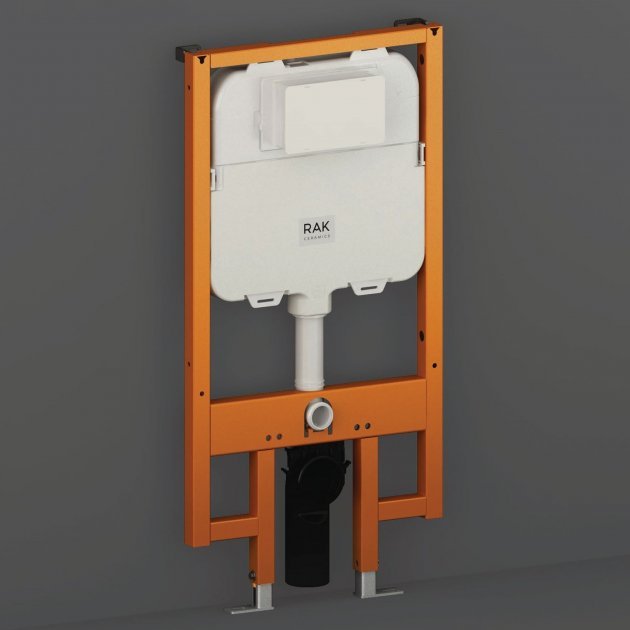 RAK Ecofix Concealed Cistern Concealed Toilet Support Frame 1140mm High - Blue/White - FS04RAK8C
