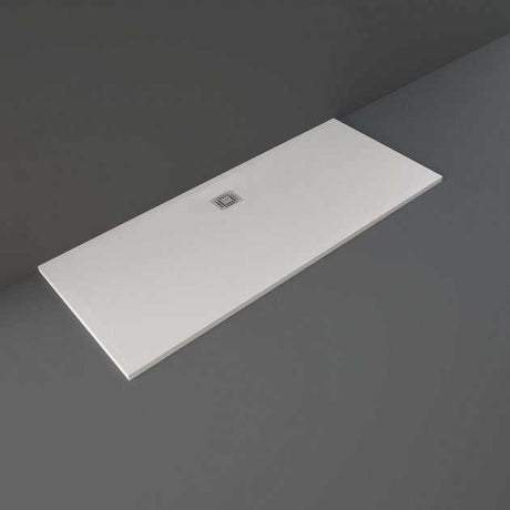 RAK Feeling Modern Bathtub Replacement Rectangular Shower Tray 1700mm x 700mm - Solid White - RFBR070170S500