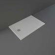 RAK Feeling Modern Rectangular Shower Tray 1200mm x 800mm - Solid Grey - RFST080120S503
