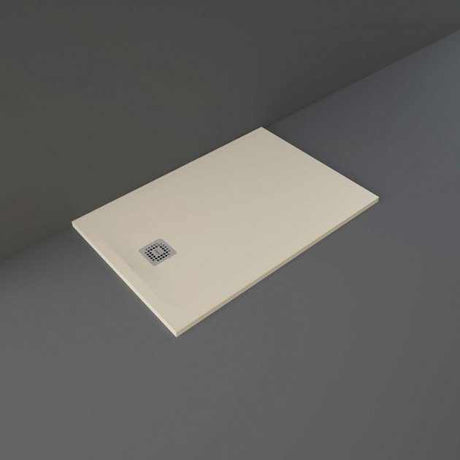 RAK Feeling Modern Rectangular Shower Tray 1200mm x 800mm - Solid Cappuccino - RFST080120S514
