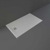 RAK Feeling Modern Rectangular Shower Tray 1400mm x 800mm - Solid Grey - RFST080140S503