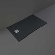 RAK Feeling Modern Rectangular Shower Tray 1400mm x 800mm - Solid Black - RFST080140S504