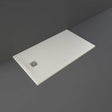 RAK Feeling Modern Rectangular Shower Tray 1400mm x 800mm - Solid Greige - RFST080140S505