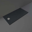 RAK Feeling Modern Rectangular Shower Tray 1600mm x 800mm - Solid Black - RFST080160S504