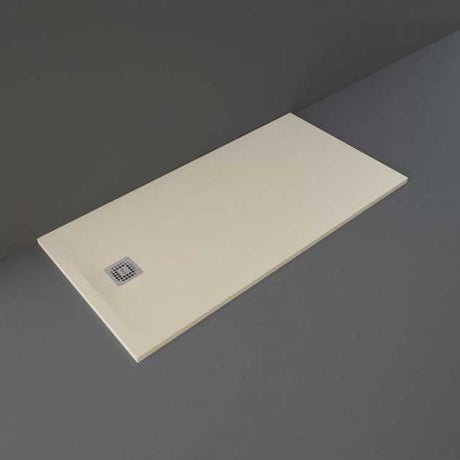 RAK Feeling Modern Rectangular Shower Tray 1600mm x 800mm - Solid Cappuccino - RFST080160S514