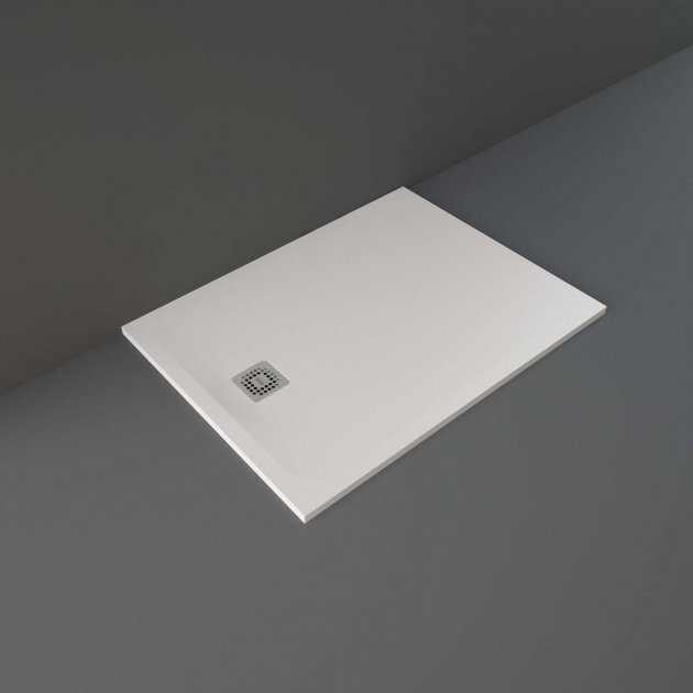 RAK Feeling Modern Rectangular Shower Tray 1200mm x 900mm - Solid White - RFST090120S500