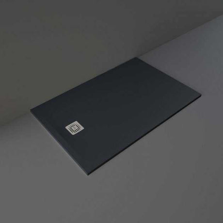 RAK Feeling Modern Rectangular  Shower Tray 1400mm x 900mm - Solid Black - RFST090140S504