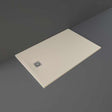 RAK Feeling Modern Rectangular Shower Tray 1400mm x 900mm - Solid Cappuccino - RFST090140S514