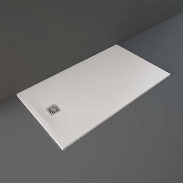 RAK Feeling Modern Rectangular Shower Tray 1600mm x 900mm - Solid White - RFST090160S500