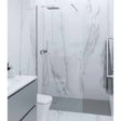 RAK Feeling 8mm Glass Straight Wet Room Screen 2000mm High x 1000mm Wide - Clear - RAKFGP1000