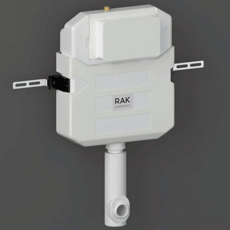 RAK Front Flush Regular Concealed Cistern 735mm High x 410mm Wide x 190mm Depth - Alpine White - FS12RAK12C - TAP 'N' SHOWER