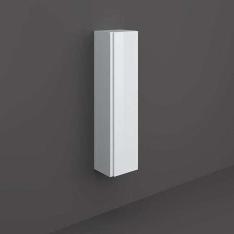 RAK Joy Modern Wall Hung Tall Storage Unit 300mm Wide - Pure White - JOYTS120PWH