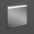 RAK Joy Modern Wall Hung Bathroom LED Mirror 680mm High x 800mm Wide - Clear - JOYMR08068LED