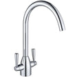 RAK Kitchen Modern Manual Sink Mixer Tap Lever - Chrome  - RAKKIT003