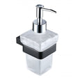 RAK Moon Modern Wall Mounted Soap Dispenser - Black - RAKMOO9907B