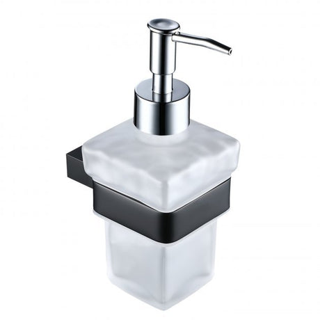 RAK Moon Modern Wall Mounted Soap Dispenser - Black - RAKMOO9907B