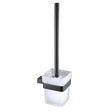 RAK Moon Wall Mounted Modern Toilet Brush and Holder - Black - RAKMOO9908B
