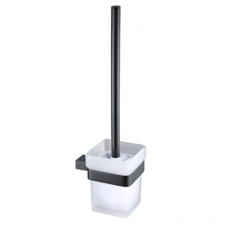 RAK Moon Wall Mounted Modern Toilet Brush and Holder - Black - RAKMOO9908B