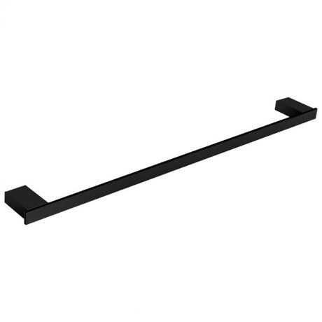 RAK Moon Modern Single Towel Bar 600mm Wide - Black - RAKMOO9910B