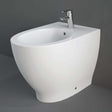 RAK Moon Modern 1 Tap Hole  Back to Wall Bidet 560mm Projection (Tap Not Included) - White - HARBTWBID