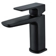 RAK Moon Clicker Waste Deck Mounted Mono Basin Mixer Tap - Black - RAKMOO3001B