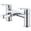 RAK Origin 62 Pillar Mounted Round Bath Filler Tap - Chrome - RAKORI3004