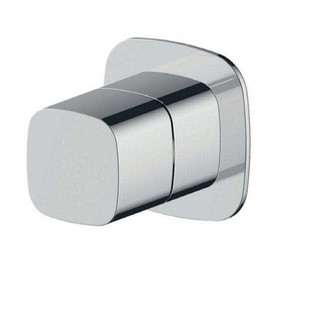 Rak Petit Square Concealed Diverter Dual Outlet - Chrome - RAKPES3020-2C