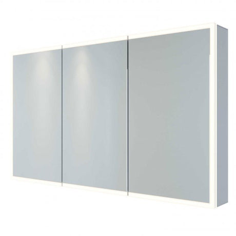 RAK Pisces Modern 3-Door Touch Sensor Mirrored Bathroom Cabinet 700mm High x 1200mm Wide - RAKPSC5003