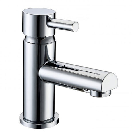 RAK Prima  Mini Mono Deck Mounted Basin Mixer Tap with Waste - Chrome - RAKPRI3002