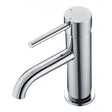 RAK Prima Tech MonoDeck Mounted Round Basin Mixer Tap with Waste - Chrome - RAKPRT3001