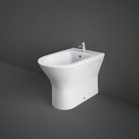 RAK Resort Modern Back To Wall Bidet 550mm Projection - White - RSTBTWBID