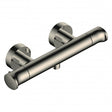 RAK Wall Mounted Exposed Thermostatic Bar Valve - Brushed Nickel - RAKITA3303N