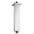 RAK Modern Ceiling Mounted Square Shower Arm 120mm Length - Chrome - RAKSHW0005