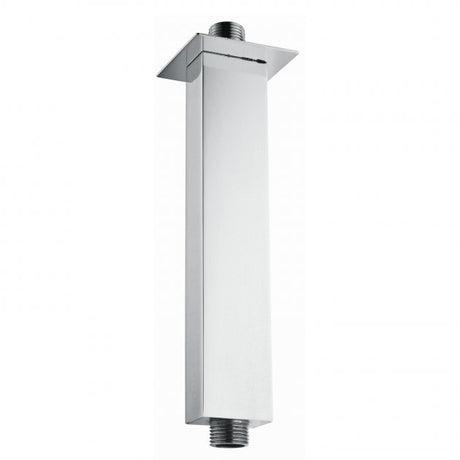 RAK Modern Ceiling Mounted Square Shower Arm 120mm Length - Chrome - RAKSHW0005