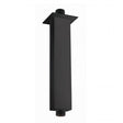 RAK Modern Ceiling Mounted Square Shower Arm 120mm Length - Black - RAKSHW0005B