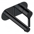 RAK Sorrento Wall Mounted Basin Mixer Tap with Back Plate - Matt Black - RAKSOR3007B