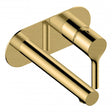 RAK Sorrento Wall Mounted Basin Mixer Tap with Back Plate - Brushed Gold - RAKSOR3007G