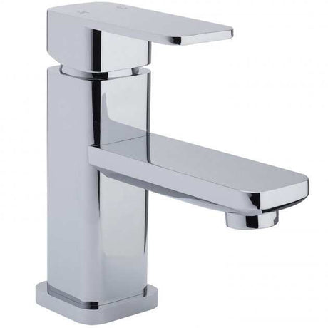 RAK Resort Deck Mounted Square Mono Basin Mixer Tap - Chrome - RAK710111
