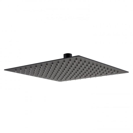 RAK Ultra Modern Slim Square Shower Head - Black - RAKSHW1004B