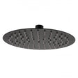 RAK Ultra Modern Slim Single Round Shower Head - Black - RAKSHW1006B