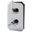 RAK Washington Single Outlet Concealed Thermostatic Shower Valve - Chrome - RAKWTN3201