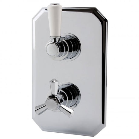 RAK Washington Single Outlet Concealed Thermostatic Shower Valve - Chrome - RAKWTN3201