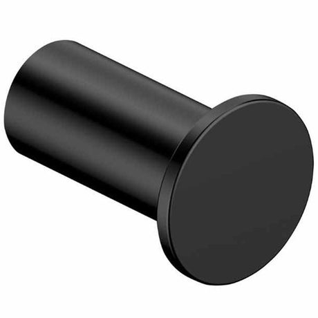 Rak Petit Round Robe Hook - Matt Black - RAKPER9909-1B