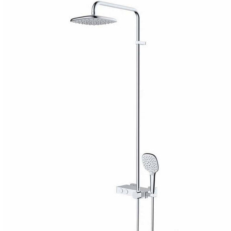 Rak Petit Square Shower Column - Chrome - RAKPES6001C