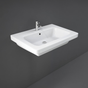 RAK Resort Basin 1 Tap Hole 650mm - White - RST65BAS1
