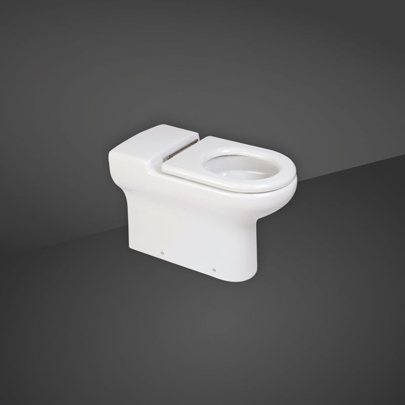 RAK Ceramics Compact Rimless Comfort Height Toilet Pan - Alpine White - CO21AWHA - TAP 'N' SHOWER