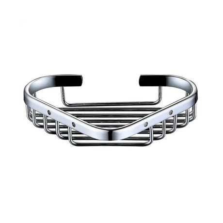 RAK Single Corner Soap Basket - Chrome - RAKCB003S