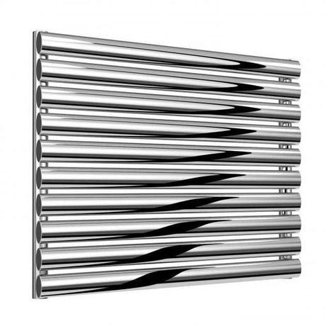 Reina Artena Single Horizontal Designer Stainless Steel Radiator 590mm High x 800mm Wide - Polished - RNS-AT908P